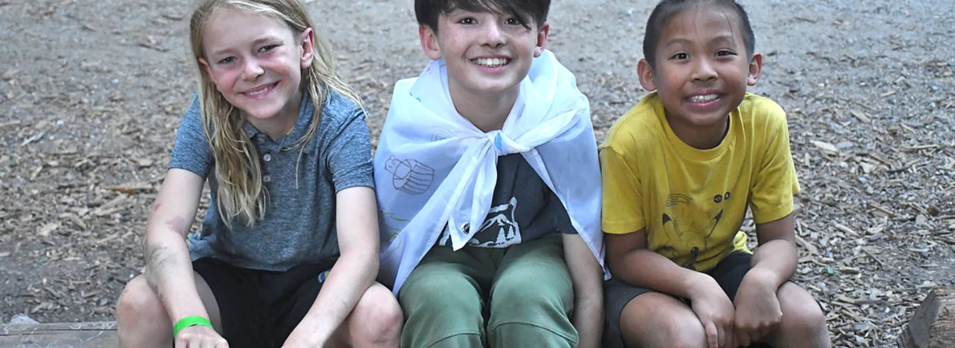 3 Day Campers smiling