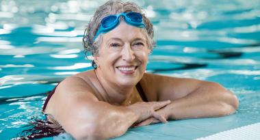 Woman Swimming