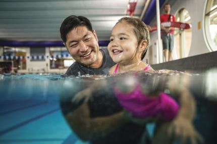 Father Daughter Swim