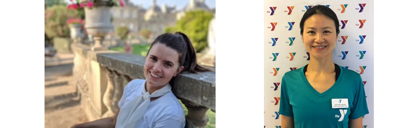 Kelly Lee and Haiyan