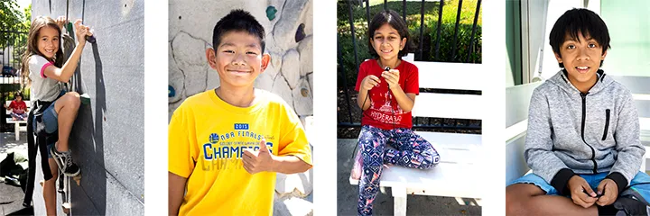 Kids at summer day camp