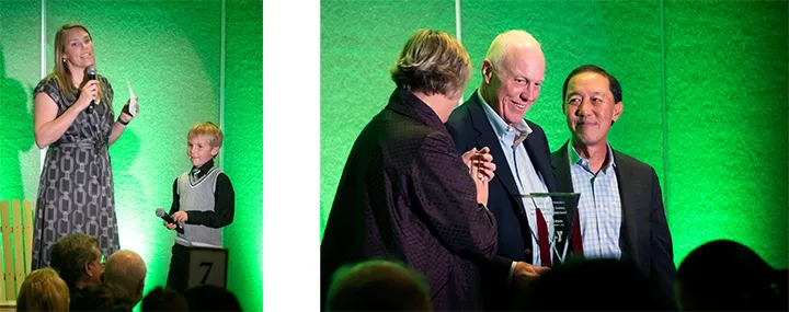 Image 1: Kristin Burt and Image 2: Ed Bowen