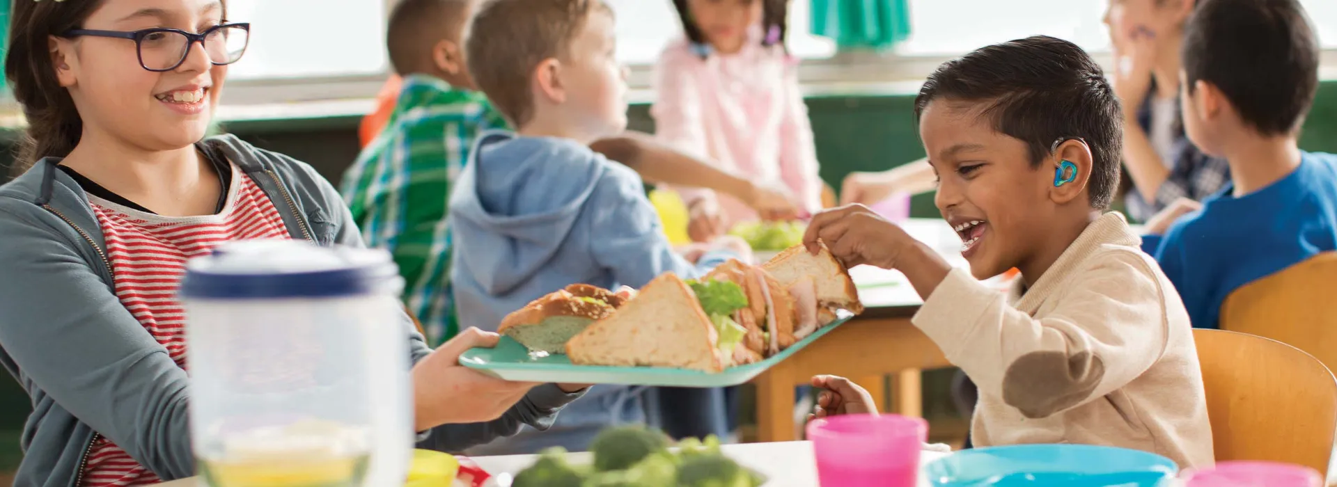 Sharing Healthy Food