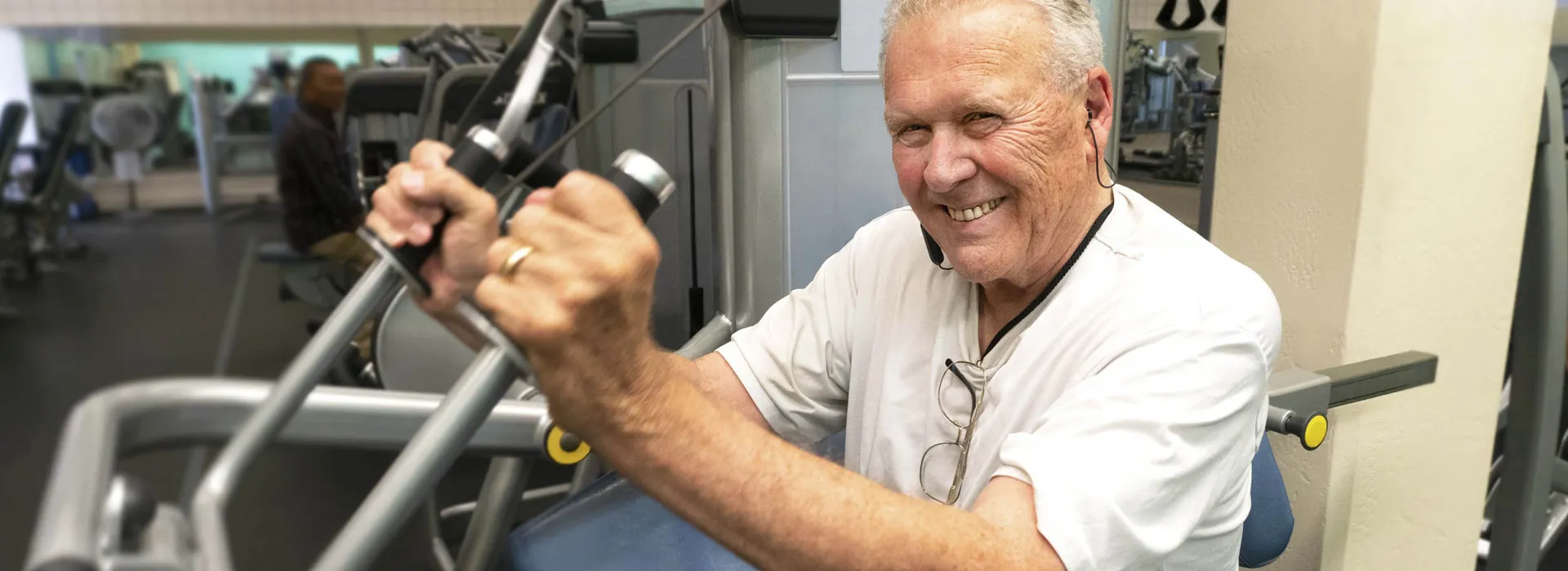 Man Exercising