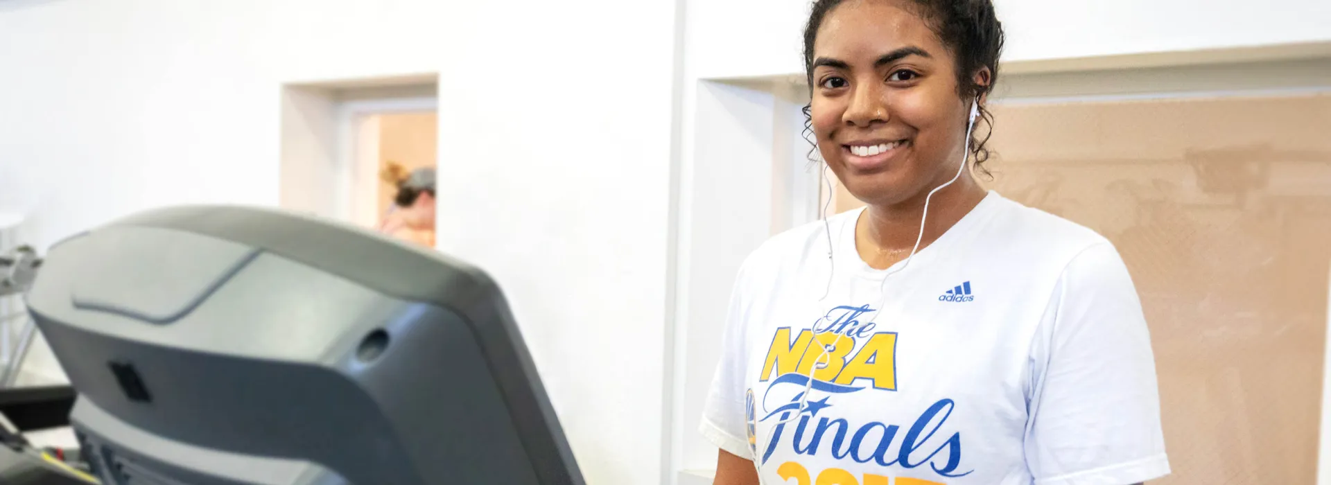 Woman on Treadmill