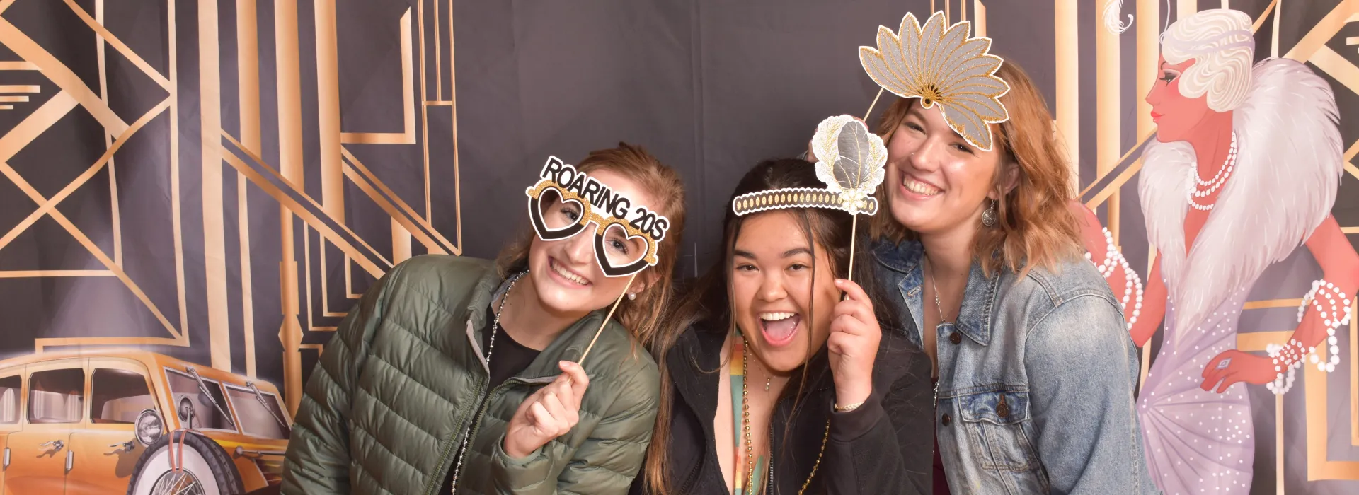 Roaring 20s photo booth