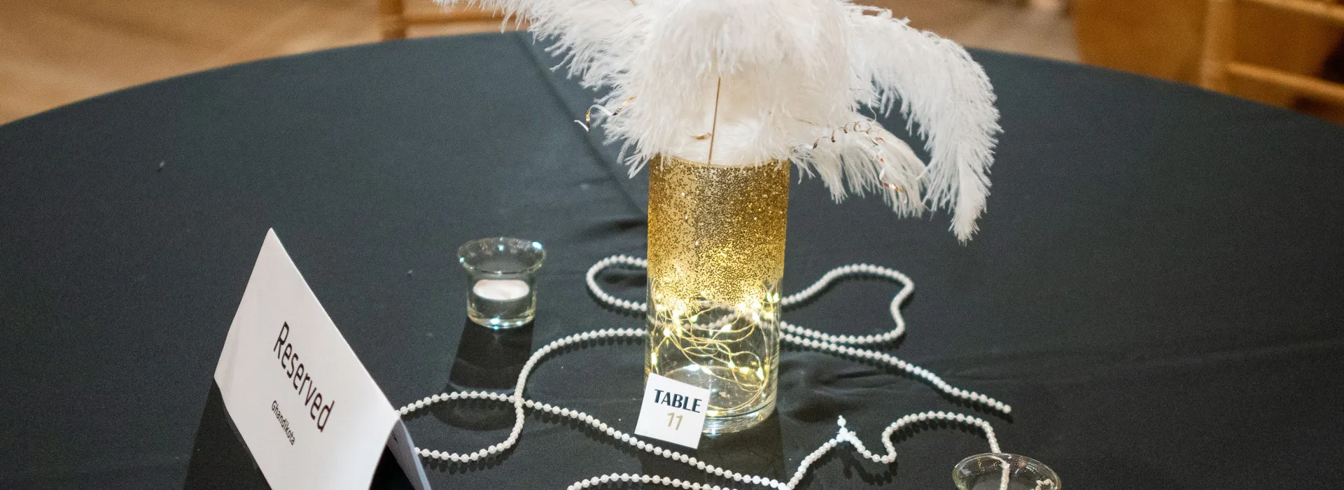 Auction Table Settings