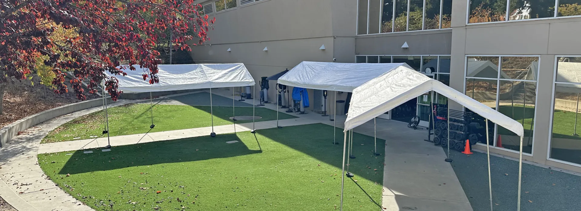 Outdoor Group Exercise Amphitheater